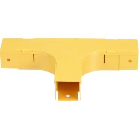 Panduit FiberRunner Horizontal Tee, 90, 2x2, Yellow