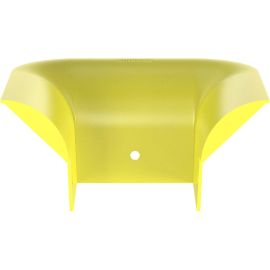 Panduit 3-Sided Vertical Tee Trumpet Spillout, Yellow