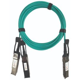 ENET Mellanox Compatible MFS1S50-H002E TAA Compliant Functionally Identical 200GBase-AOC QSFP56-IB to 2x 100G QSFP56-IB Active Optical Cable LSZH OM3 2m