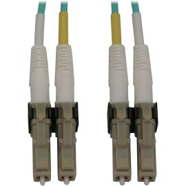 Tripp Lite Switchable Fiber Optic Cable 400G MMF 50/125 Duplex LC-PC MM 10M