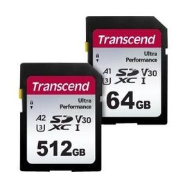 Transcend TS64GSDC340S 64 GB UHS-I (U3) V30 SDXC - 25 Pack