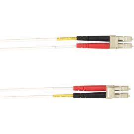 Black Box Colored Fiber OM3 50/125 Multimode Fiber Optic Patch Cable - OFNP Plenum