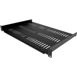 StarTech.com 1U Vented Server Rack Cabinet Shelf - Fixed 12