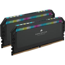 Corsair Dominator Platinum RGB 64GB (2 x 32GB) DDR5 DRAM 5200MHz C40 Memory Kit - Black