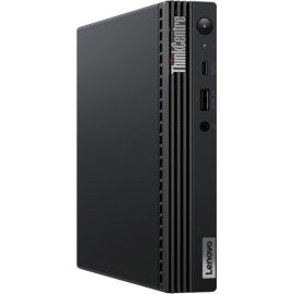 Lenovo ThinkCentre M80q Gen 3 11U10017US Desktop Computer - Intel Core i5 12th Gen i5-12500T Hexa-core (6 Core) 2 GHz - 8 GB RAM DDR5 SDRAM - 128 GB M.2 PCI Express SSD - Tiny - Raven Black