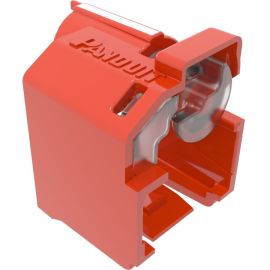 RECESSED LOCK-IN DEVICE 100 IN RED WITH 5KEYS