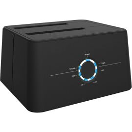 4XEM Drive Dock SATA/600 - USB 3.0 Type B Host Interface External - Black