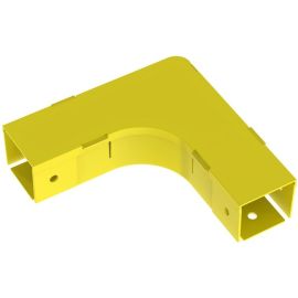 Panduit FiberRunner Horizontal Right-Angle, 2x2, Yellow