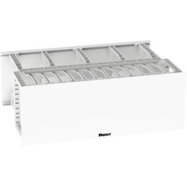 Panduit NetManager HC Horizontal Dual Sided Manager, 4RU, White