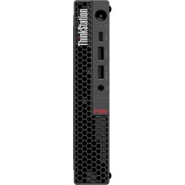 Lenovo ThinkStation P360 30FA001BUS Workstation - 1 x Intel Core i7 Dodeca-core (12 Core) i7-12700T 12th Gen 1.40 GHz - 32 GB DDR5 SDRAM RAM - 1 TB SSD - Tiny - Black