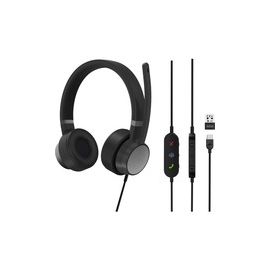 Lenovo Go Wired ANC Headset (Thunder Black)