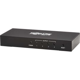 Tripp Lite 4-Port HDMI Splitter - UHD 4K, International Plug Adapters