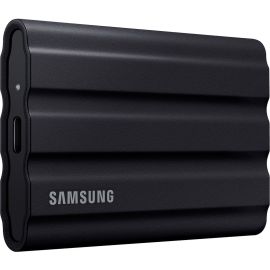 Samsung T7 MU-PE2T0S/AM 2 TB Portable Rugged Solid State Drive - External - Black