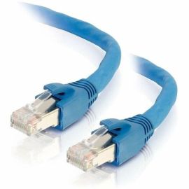 35FT CAT6 BLUE SNAGLESS SOLID STP CABLE