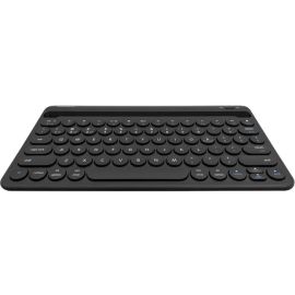 Macally Rechargeable iPad Bluetooth Compact Keyboard Quick Switch 3 Devices