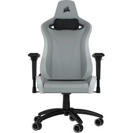 TC200 LEATHERETTE GAMING CHAIR STANDARD FIT LIGHT GREY/WHITE