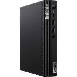 Lenovo ThinkCentre M80q Gen 3 11U1004WUS Desktop Computer - Intel Core i5 12th Gen i5-12500T Hexa-core (6 Core) 2 GHz - 16 GB RAM DDR5 SDRAM - 512 GB NVMe M.2 PCI Express PCI Express NVMe 4.0 x4 SSD - Tiny - Black