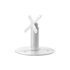 CTA Digital Desk Mount for Enclosure, Tablet, Monitor - White