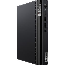 Lenovo ThinkCentre M80q Gen 3 11U10040US Desktop Computer - Intel Core i5 12th Gen i5-12500T Hexa-core (6 Core) 2 GHz - 8 GB RAM DDR5 SDRAM - 256 GB M.2 PCI Express NVMe 4.0 x4 SSD - Tiny - Black