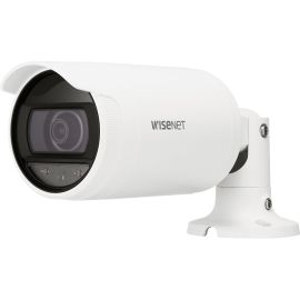 Wisenet ANO-L7012R 4 Megapixel Network Camera - Color - Bullet - White