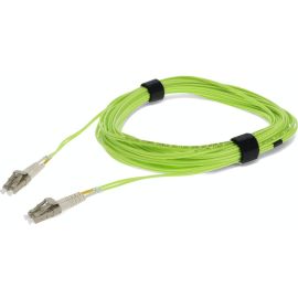 LC M/M PATCH CBL 50CM LIME GREEN OM5 RISER FIBER