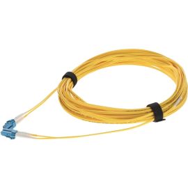 LC M/M PATCH CBL 12M YELLOW OS2 RISER TAA FIBER