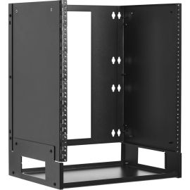 Tripp Lite 12U Wall-Mount Bracket with Shelf for Small Switches and Patch Panels, Hinged