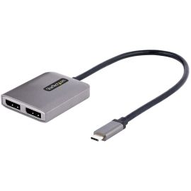 2-PORT USB C MST HUB 4K60HZ DUAL MONITOR ADAPTER WINDOWS