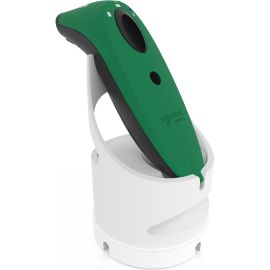 Socket Mobile SocketScan S720, Linear Barcode Plus QR Code Reader, Green & White Dock