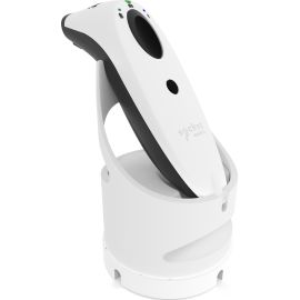 Socket Mobile SocketScan S720, Linear Barcode Plus QR Code Reader, White & White Dock