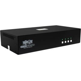 Tripp Lite Secure KVM Switch, 4-Port, Dual Head, HDMI to HDMI, 4K, NIAP PP4.0, Audio, CAC, TAA