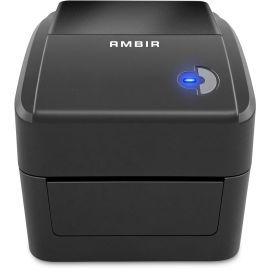 Ambir LP400-AD Desktop, Transportation & Logistic Direct Thermal Printer - Monochrome - Label Print - USB