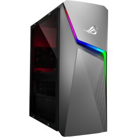 Asus ROG Strix G10CE-BB554 Gaming Desktop Computer - Intel Core i5 11th Gen i5-11400F Hexa-core (6 Core) 2.60 GHz - 16 GB RAM DDR4 SDRAM - 512 GB M.2 PCI Express NVMe 3.0 SSD - Tower - Gray