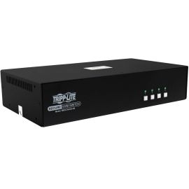 Tripp Lite Secure KVM Switch, 4-Port, Dual Head, DVI to DVI, NIAP PP4.0, Audio, TAA