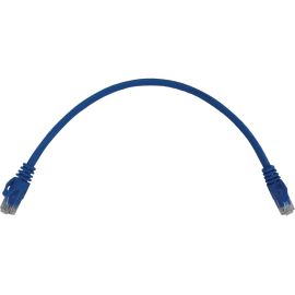 Eaton Tripp Lite Series Cat6a 10G Snagless Molded UTP Ethernet Cable (RJ45 M/M), PoE, Blue, 1 ft. (0.3 m)