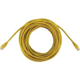 Tripp Lite Cat6a 10G Snagless Molded UTP Ethernet Cable (RJ45 M/M), PoE, Yellow, 50 ft. (15.2 m)