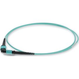 MPO F/F PATCH CBL 10M AQUA OM4 RISER TAA FIBER