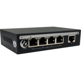 5PORT 10/100MBPS POE SWITCH 4 AF/AT PORTS 96W 250M EXTEND MODE