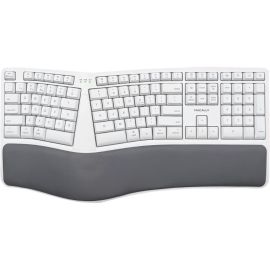 BLUETOOTH ERGONOMIC MAC KEYB WRLS RECHARGEABLE WHITE