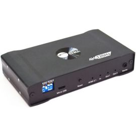 SIIG 1x2 4K120Hz HDMI Splitter with EDID & Audio Extractor