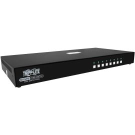 Tripp Lite Secure KVM Switch, 8-Port, Single Head, DVI to DVI, NIAP PP4.0, Audio, CAC, TAA