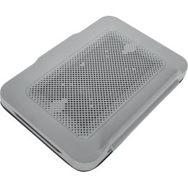 18 DUAL FAN CHILL MAT WITH ADJUSTABLE STAND GREY