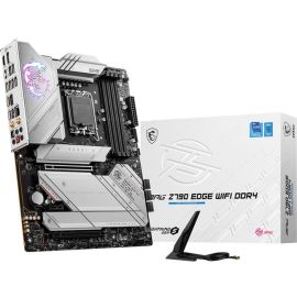 MSI MPG Z790 EDGE WIFI DDR4 Gaming Desktop Motherboard - Intel Z790 Chipset - Socket LGA-1700 - ATX