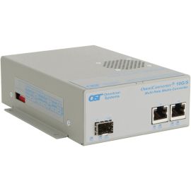 Omnitron Systems OmniConverter 10G/S 9190-0-12-2 Transceiver/Media Converter