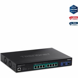 TRENDnet 12-Port Multi-Gig Web Smart PoE+ Switch