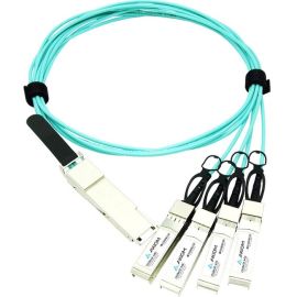 100GBASE-AOC QSFP28 TO 4 SFP28 ACTIVE OPTICAL BREAKOUT CABLE