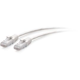 C2G 10ft Cat6a Snagless Unshielded (UTP) Slim Ethernet Patch Cable - White