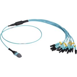 3M MTP OM3 FIBER OPTIC HARNESS CABLE PLENUM 12-STRAND