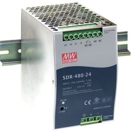 DIN RAIL POWER SUPPLY AC TO DC 100-240V 480W 48V