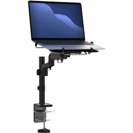 ARTICULATING DESK CLAMP MOUNT FOR LAPTOPS W/ BUILT IN COOLING FAN